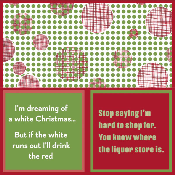 Christmas Napkins-Drinks on Me-The Bugs Ear