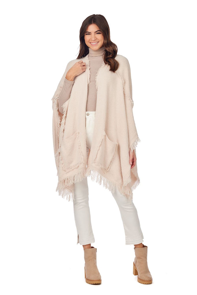 Fringe Ponchos Mud Pie-Mud pie-The Bugs Ear