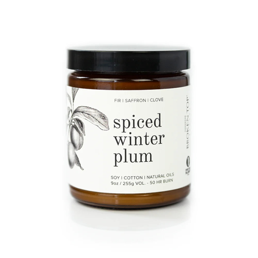 Spiced Winter Plum Soy Candles-Broken Top-The Bugs Ear