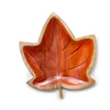 Leaf Serving Tray with Enamel Finish