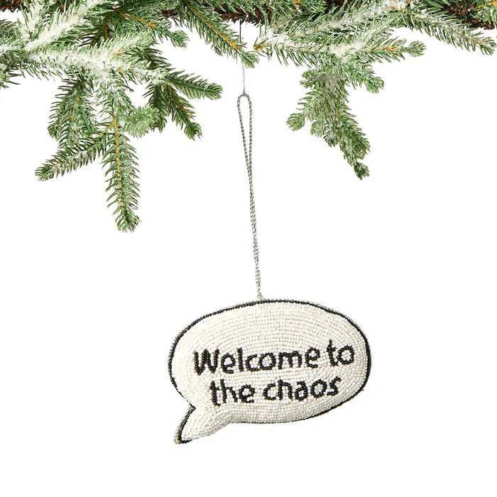 Bubble Bauble Sayings Hand-Beaded Ornaments-Two's Company-The Bugs Ear