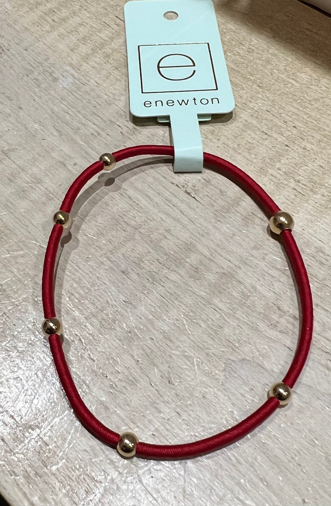 Enewton "E"ssentials Bracelet in Red-Enewton-The Bugs Ear