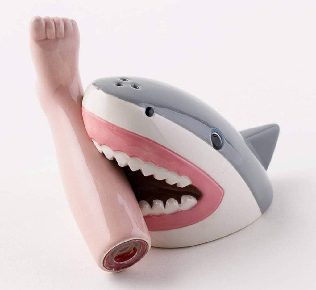 Salt and Pepper Shark and Foot Set-One Hundred 80-The Bugs Ear