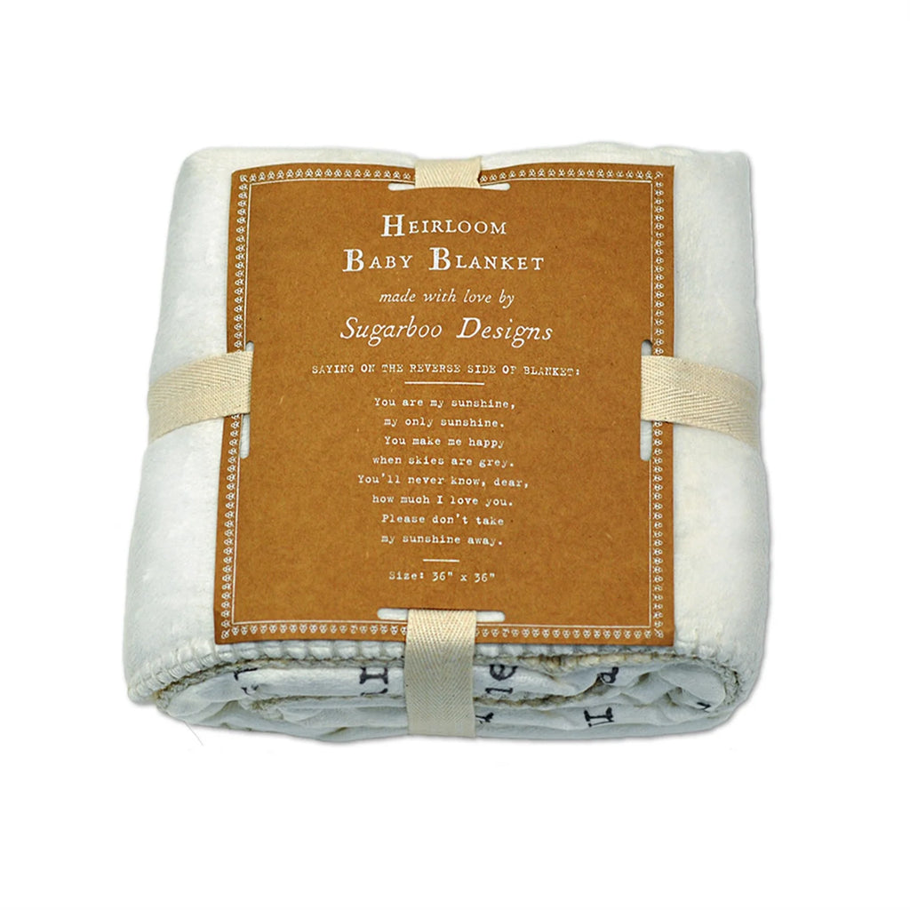 Heirloom Baby Blankets-Sugarboo Designs-The Bugs Ear