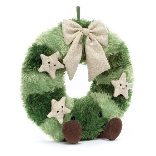 Jellycat Amuseables Nordic Spruce Wreath-Jellycat-The Bugs Ear