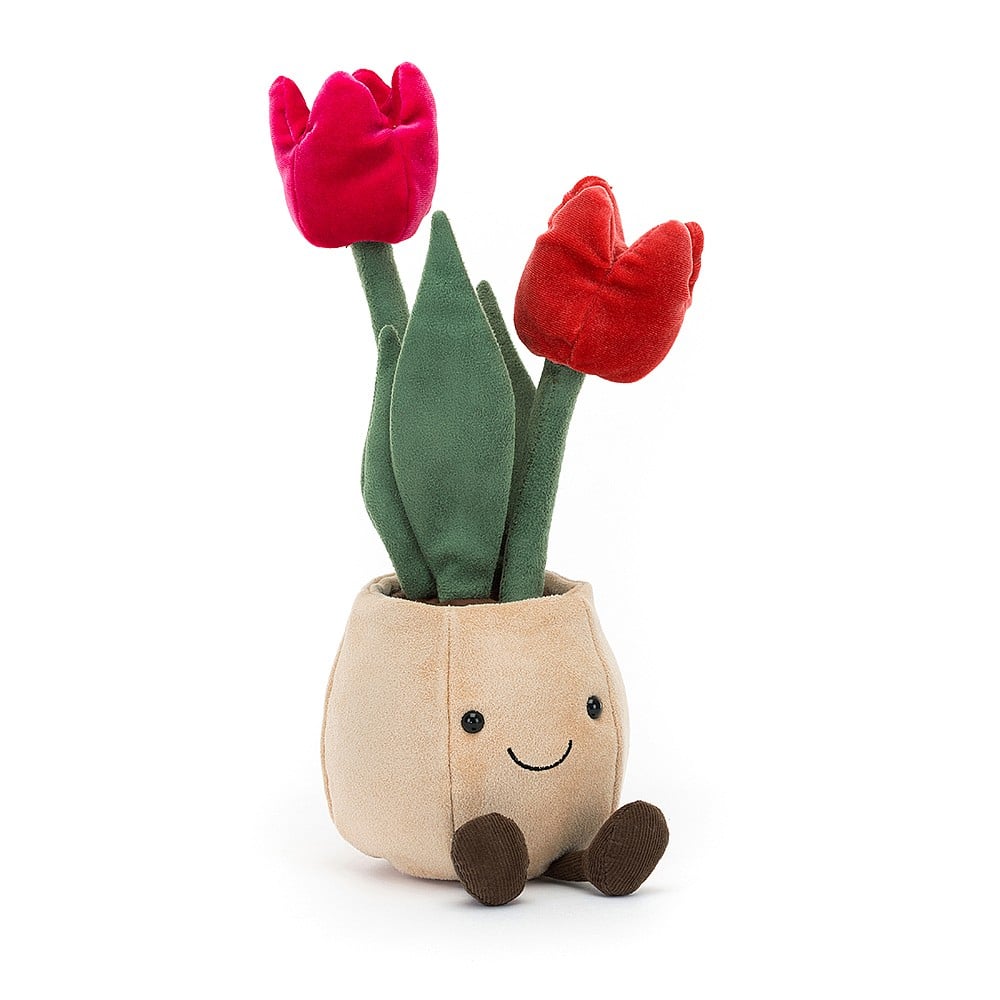 Jellycat Amuseable Tulip Pot-Jellycat-The Bugs Ear