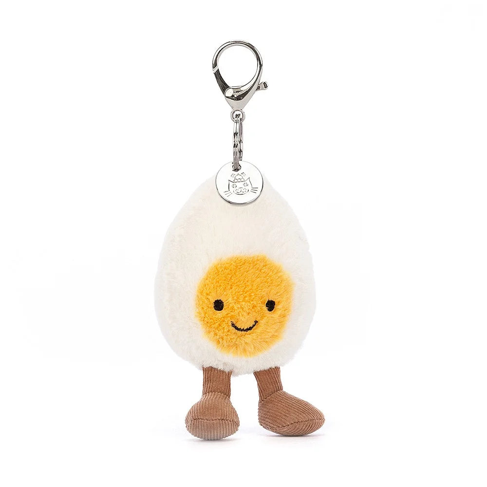 Jellycat Amuseable Happy Boiled Egg Bag Charm-Jellycat-The Bugs Ear