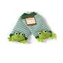 Animal Footsie Rattle Socks Assorted 4 Designs: Duck, Dog, Frog, Giraffe-Two's Company-The Bugs Ear