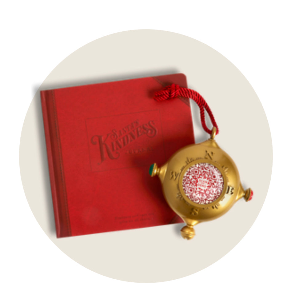Santa’s Kindness Ornament and Journal-Demdaco-The Bugs Ear