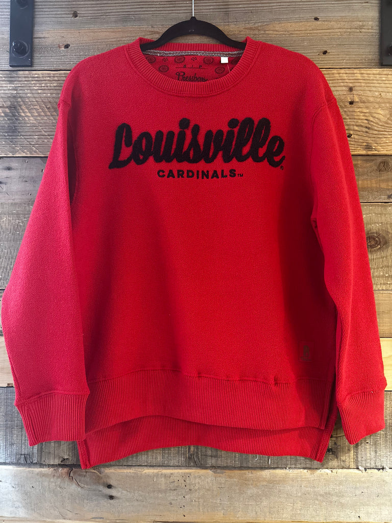 Louisville Cardinals Red Sweatshirt-Royce-The Bugs Ear