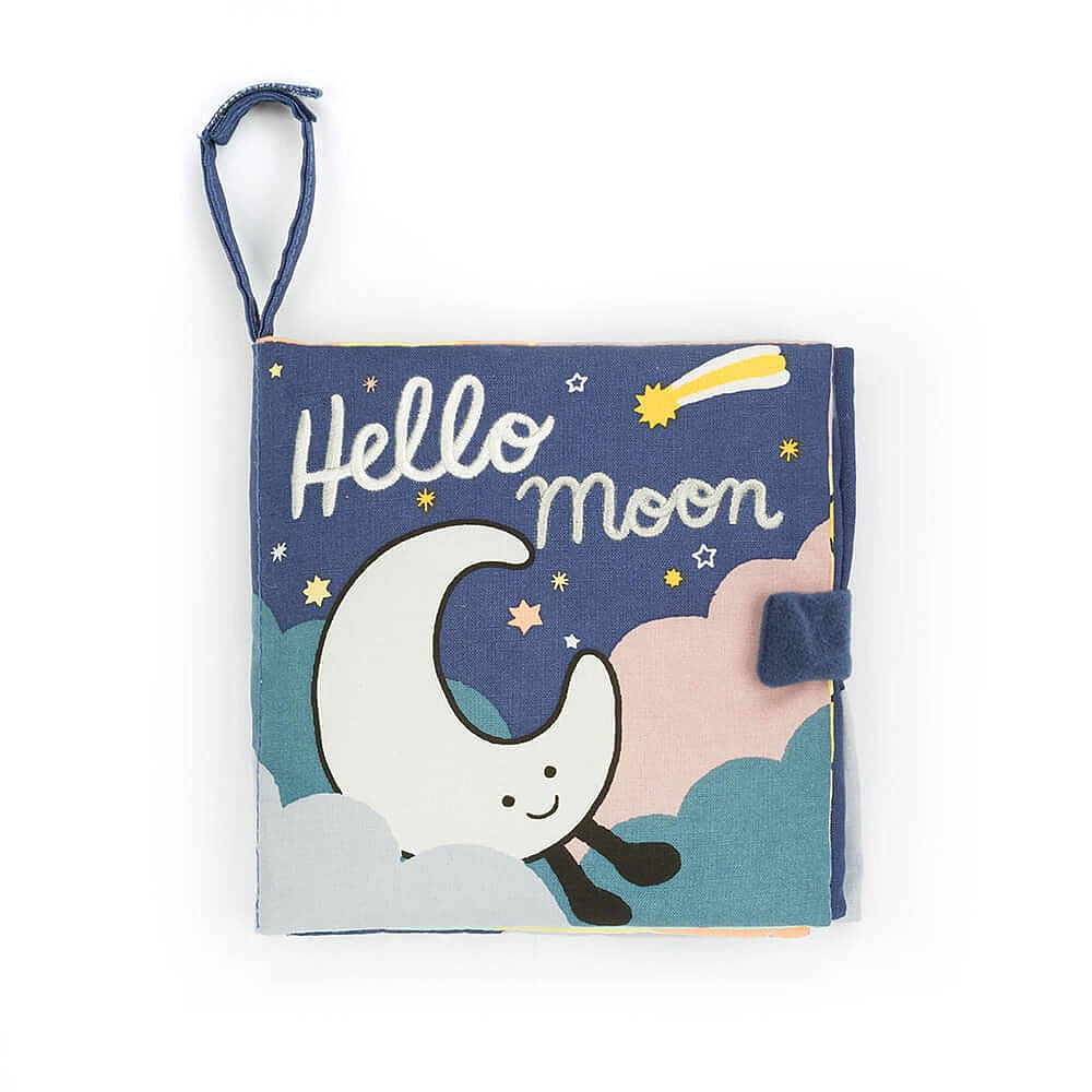 Jellycat Hello Moon Fabric Book-Jellycat-The Bugs Ear
