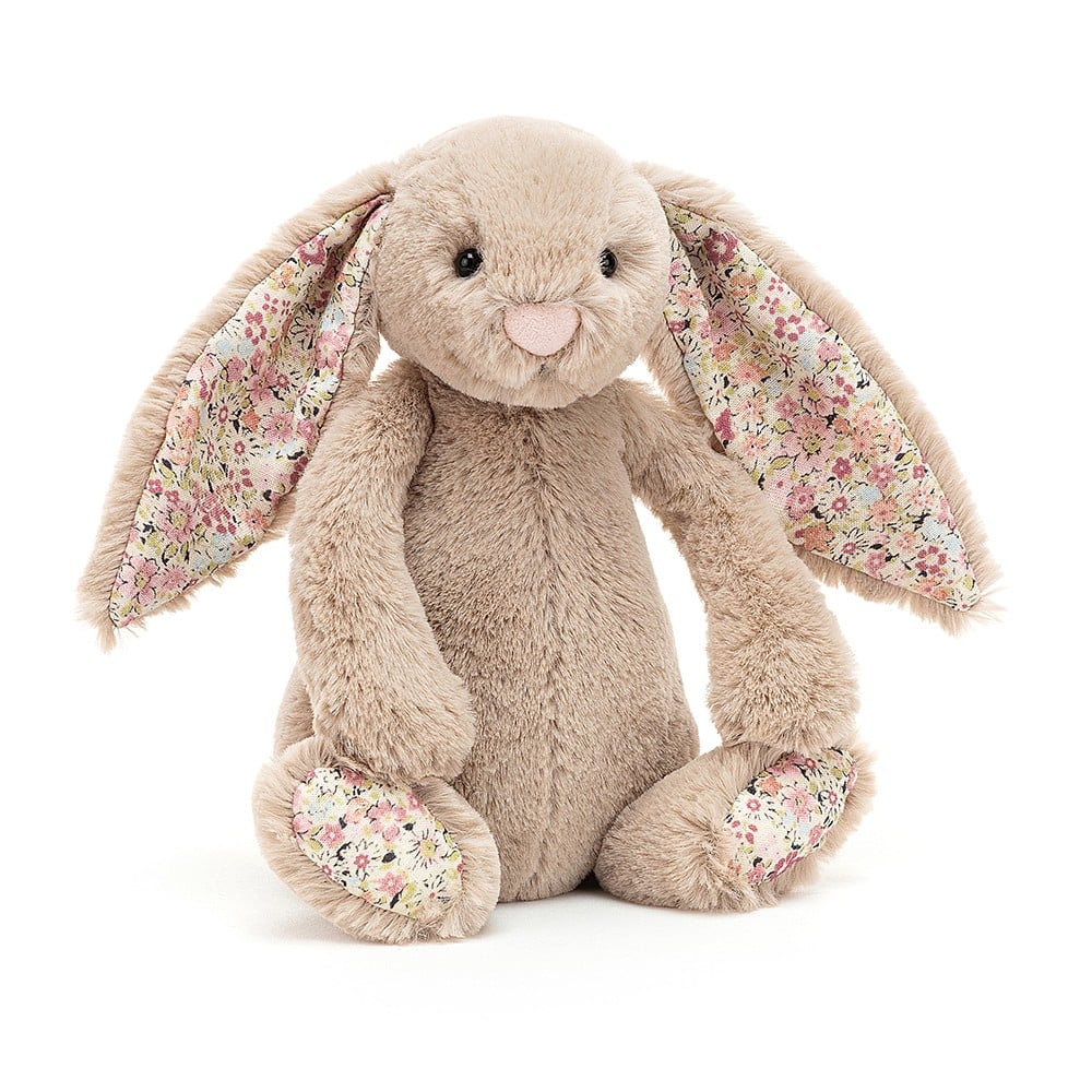 Jellycat Blossom Bea Beige Bunny Small-Jellycat-The Bugs Ear