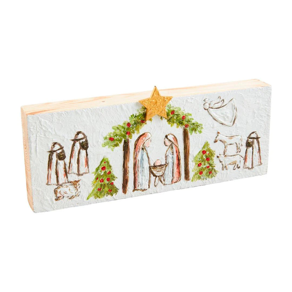 Nativity Plaque Mud Pie-Mud pie-The Bugs Ear