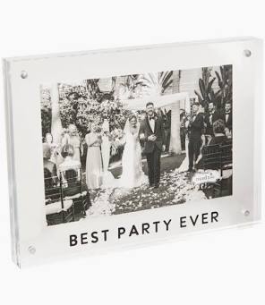 Best Party Ever Acrylic Frame Mud Pie-Mud pie-The Bugs Ear