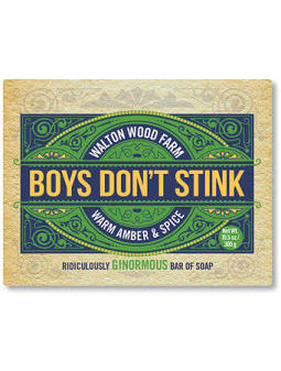 Boy's Don't Stink Soap-Walton Wood Farm-The Bugs Ear