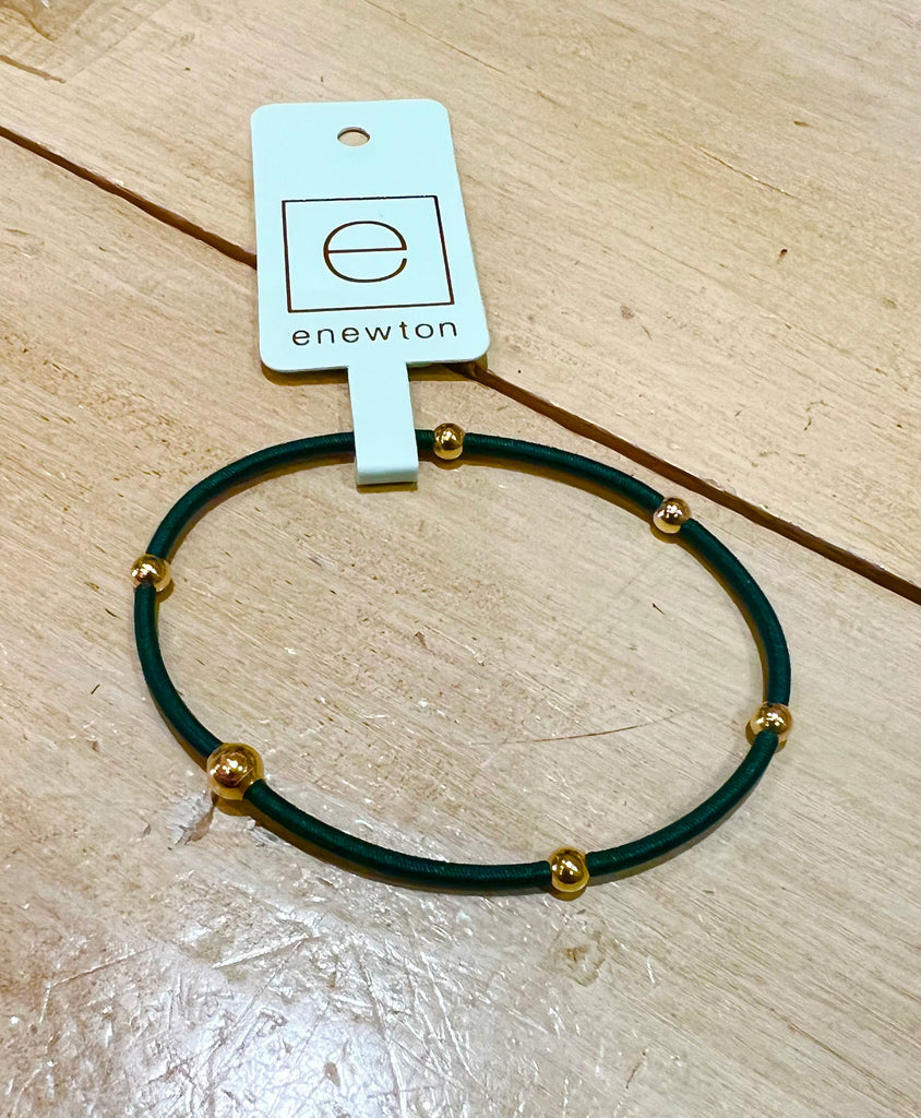 Enewton "E"ssentials Bracelet in Dark Green-Enewton-The Bugs Ear