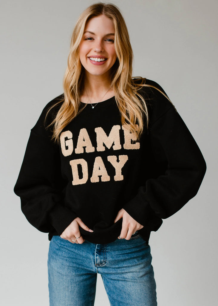 Game Day Sweatshirt-Panache Apparel-The Bugs Ear