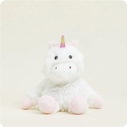 Warmies White Unicorn Junior-Warmies-The Bugs Ear