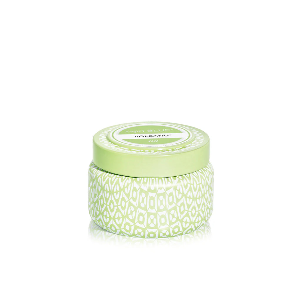 Capri Blue Volcano Iced Matcha Printed Travel Tin Candle 8.5 oz-Capri Blue Candles-The Bugs Ear