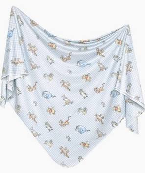 Copper Pearl Winnie the Pooh and Friends Knit Swaddle Blanket-Copper Pearl-The Bugs Ear