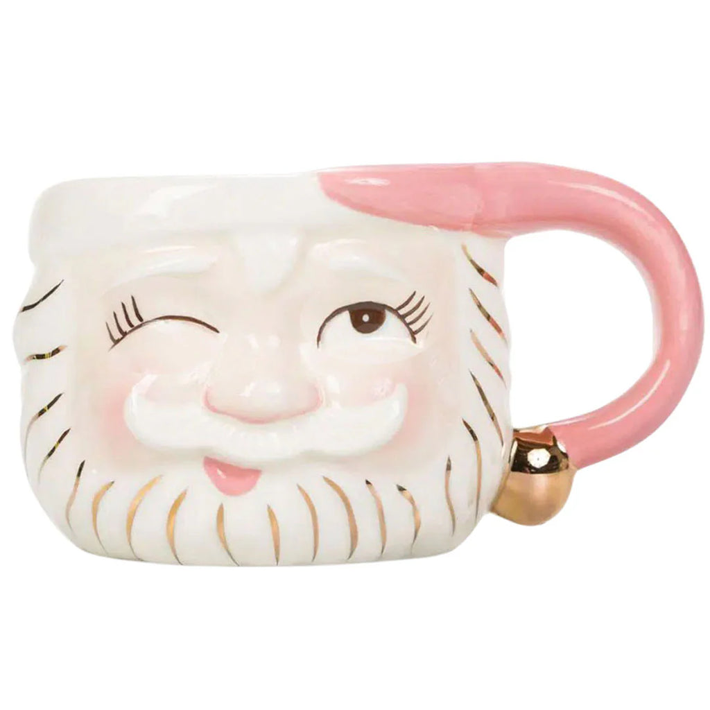 Papa Noel Pink Mug Santa-One Hundred 80-The Bugs Ear