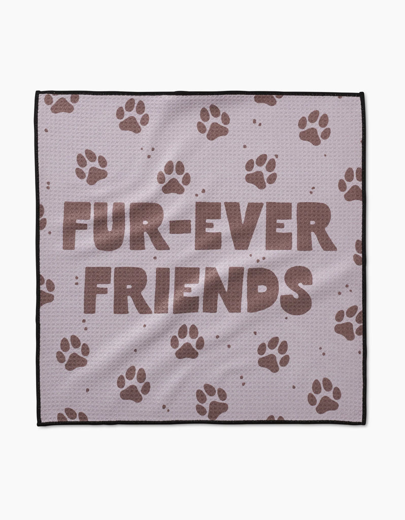 Geometry Fur Ever Friends Paw Towel-Geometry Towel-The Bugs Ear