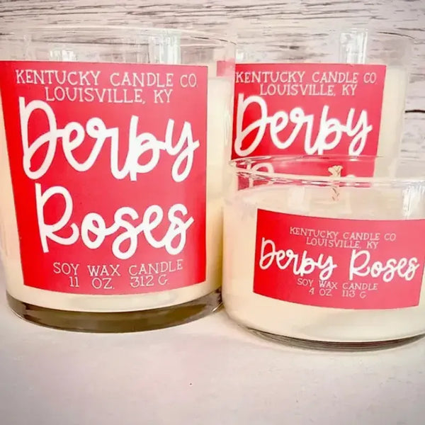 Derby Roses Candle – The Bugs Ear