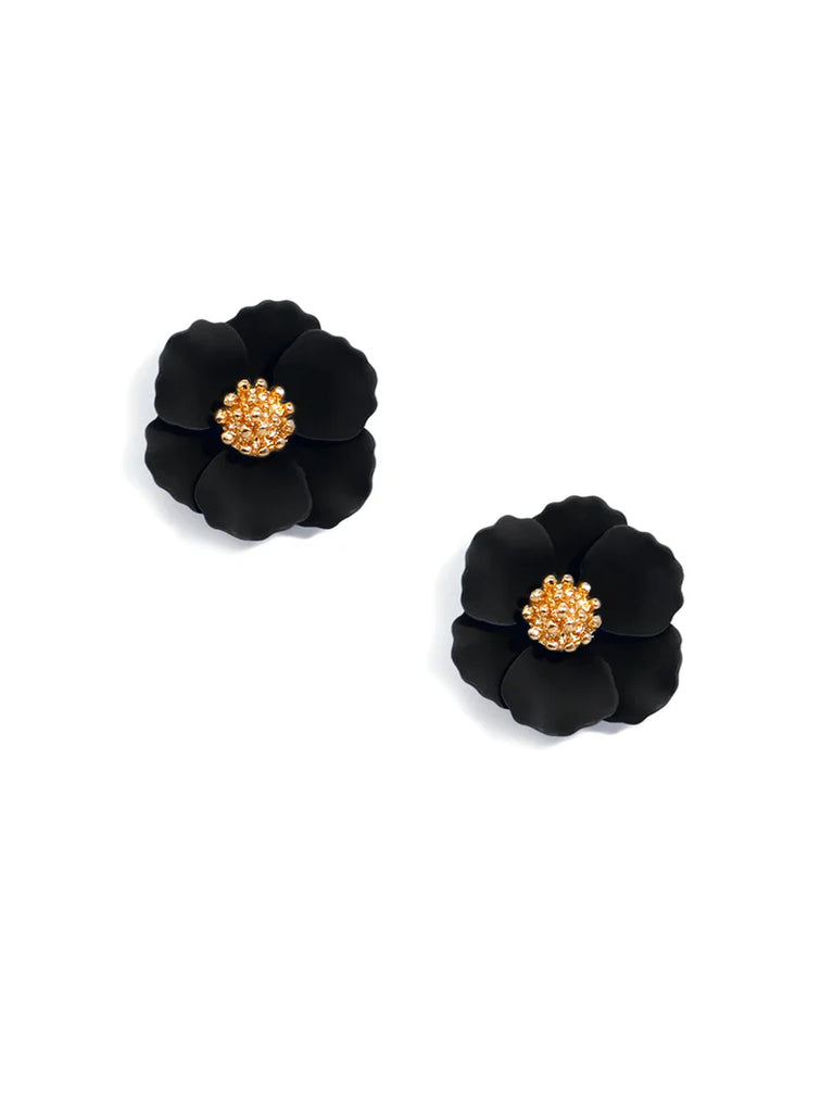 Amelia Mini Flower Stud Earrings-ZENZII-The Bugs Ear