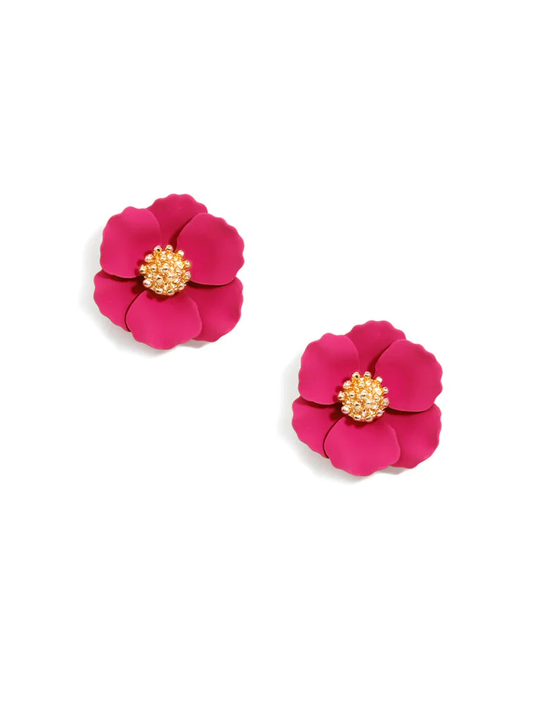 Amelia Mini Flower Stud Earrings-ZENZII-The Bugs Ear