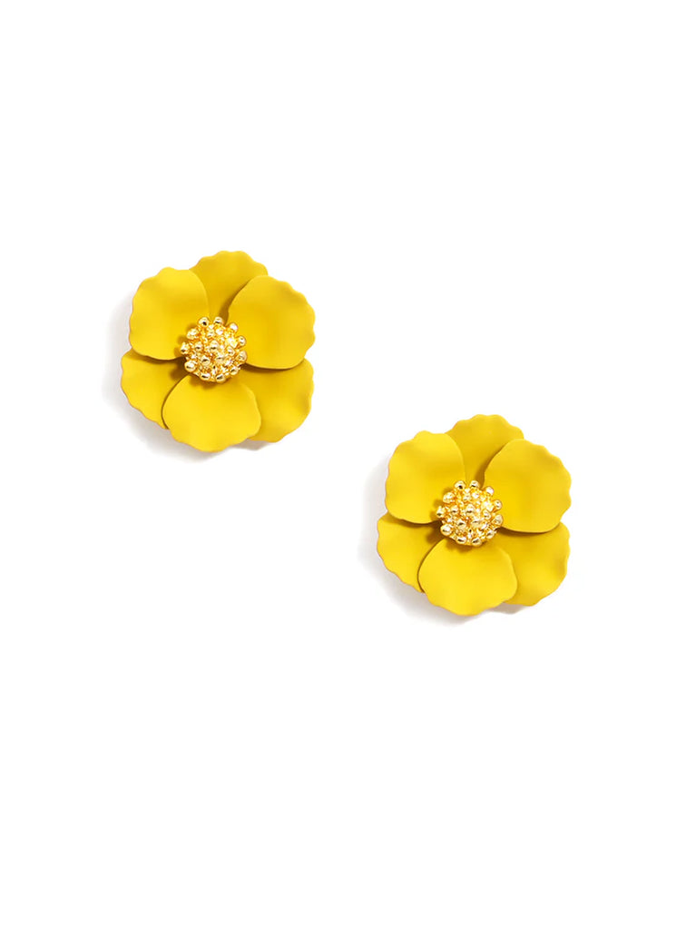 Amelia Mini Flower Stud Earrings-ZENZII-The Bugs Ear