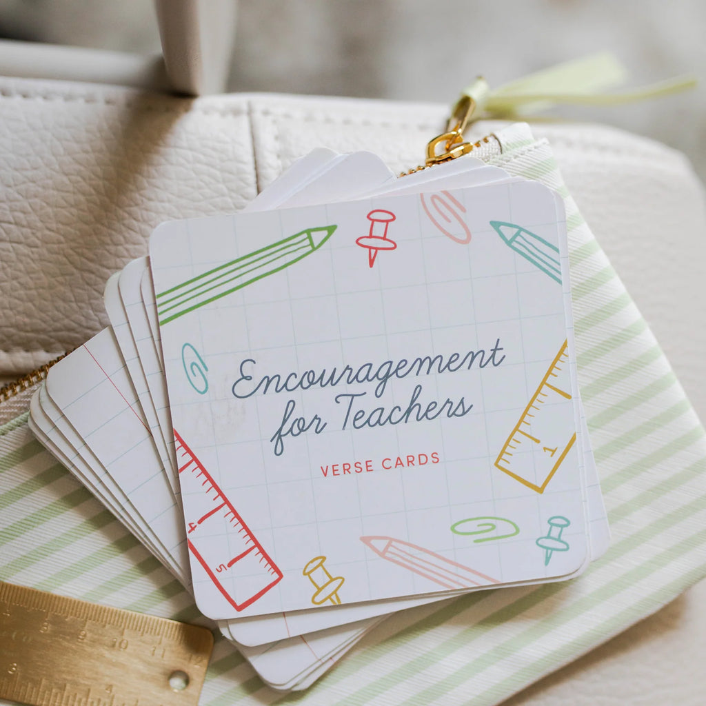 Encouragement for Teachers Verse Cards-The Daily Grace Co.-The Bugs Ear