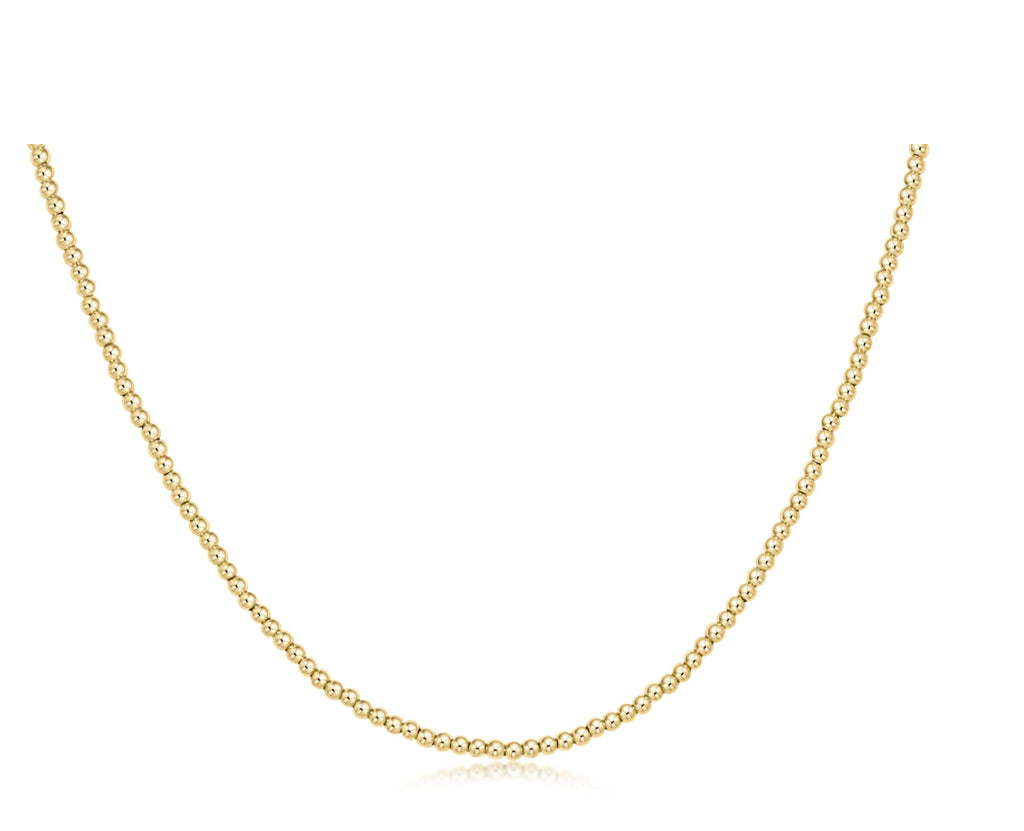 Enewton Choker Classic Gold 2mm Bead-Enewton-The Bugs Ear