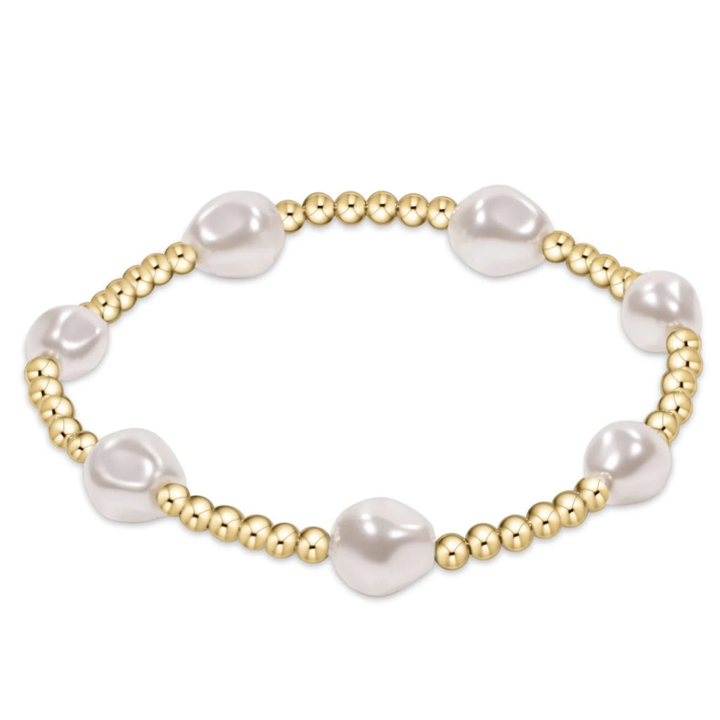 Enewton EXTENDS Admire Gold 3mm Bead Bracelet Pearl-Enewton-The Bugs Ear