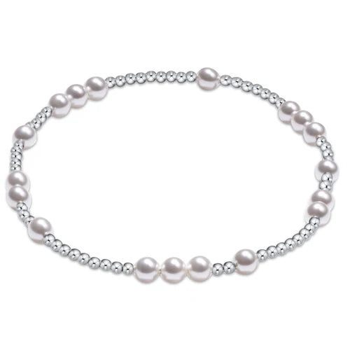 Enewton EXTENDS Hope Unwritten Sterling 4mm Bead Bracelet Pearl-Enewton-The Bugs Ear