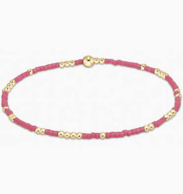 Enewton Hope Unwritten Bracelet in Bright Pink-Enewton-The Bugs Ear