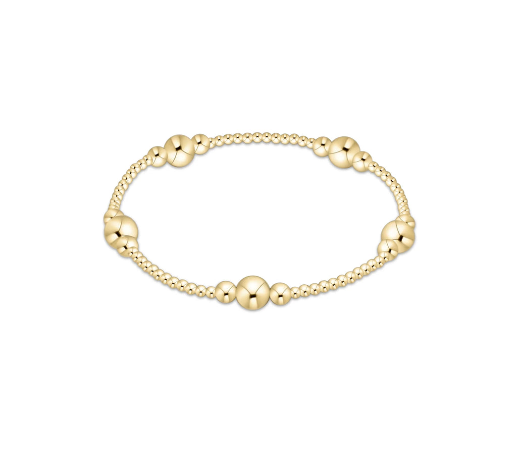 Enewton Purpose Gold 6mm Bead Bracelet-Enewton-The Bugs Ear