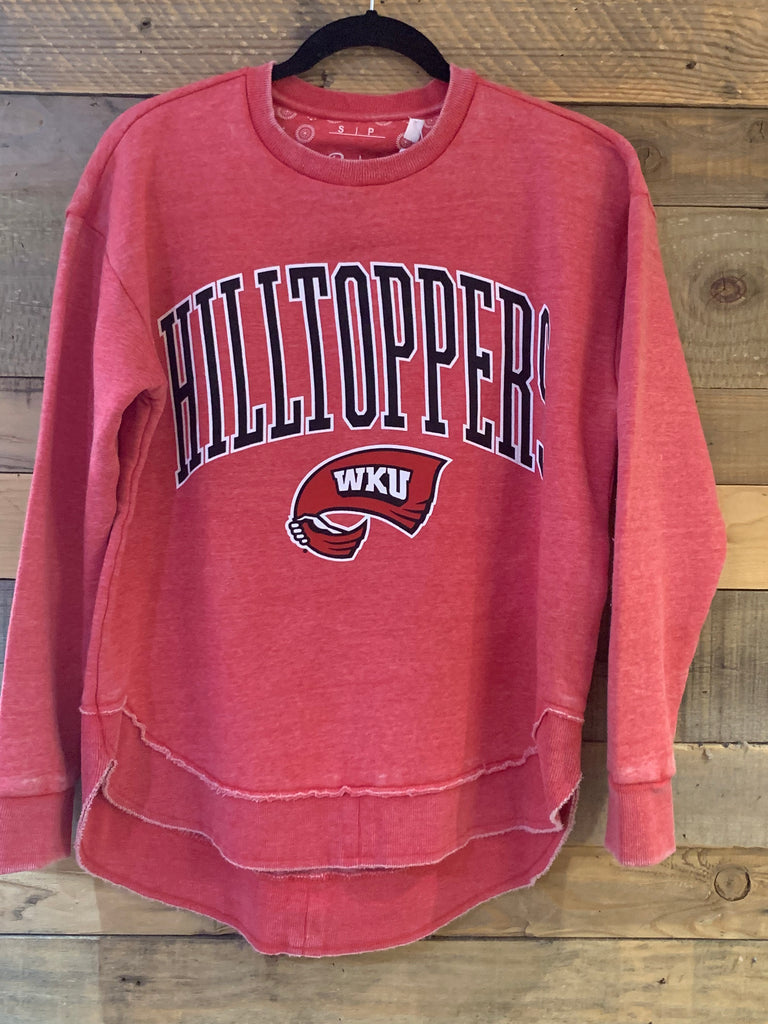 Western Kentucky Hilltoppers Sweatshirt in Red-Royce-The Bugs Ear