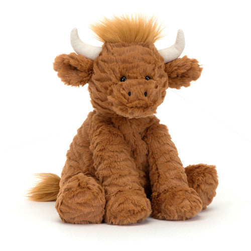 Jellycat Fuddlewuddle Highland Cow-Jellycat-The Bugs Ear