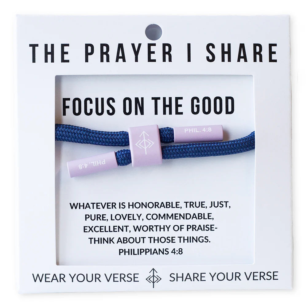 Focus on the Good Bracelet The Prayer I Share-The Prayer I Share-The Bugs Ear