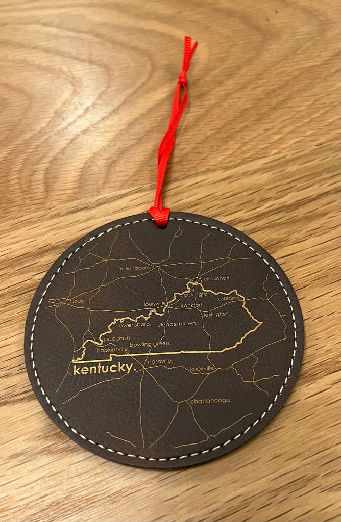 Kentucky State Map Ornament-Well Told-The Bugs Ear