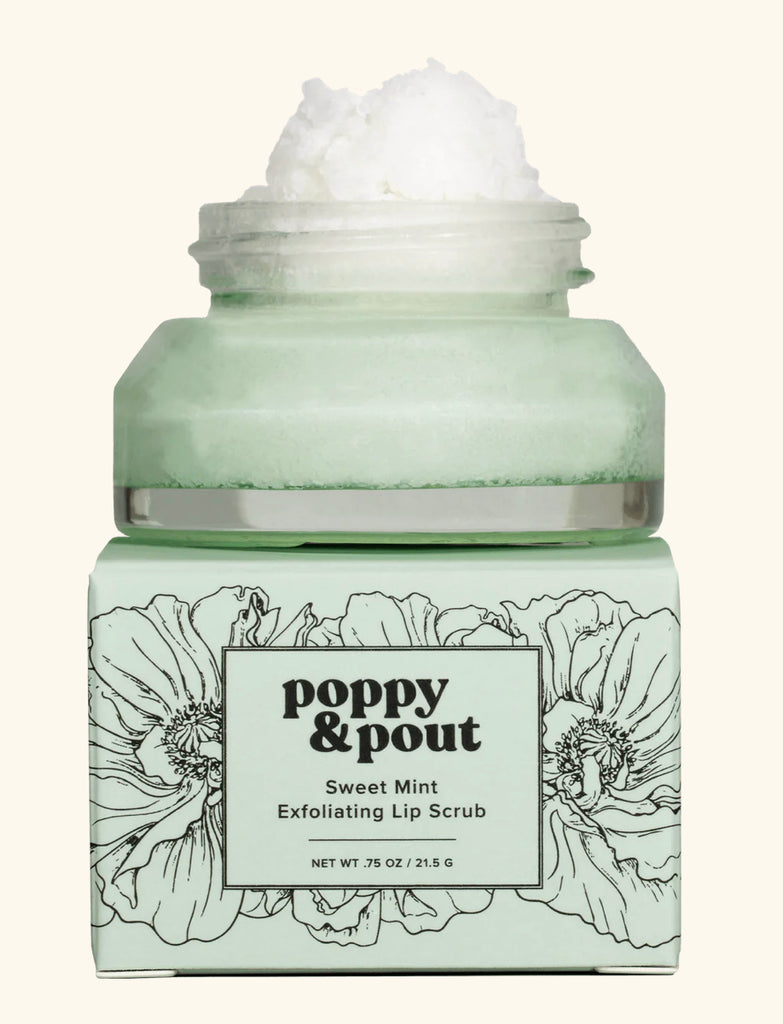 Lip Scrub in Sweet Mint-Poppy and Pout-The Bugs Ear