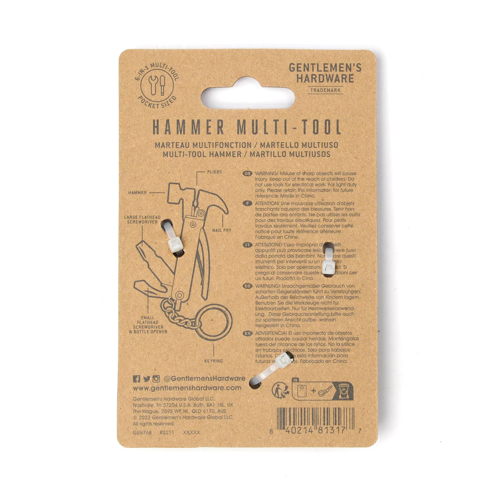 Hammer Multi-Tool-Gentlemen's Hardware-The Bugs Ear