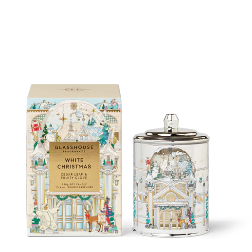 Triple Scented Candle Glasshouse 13.4oz-Glasshouse-The Bugs Ear