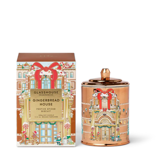 Triple Scented Candle Glasshouse 13.4oz-Glasshouse-The Bugs Ear