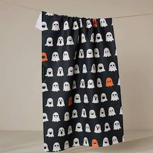 Geometry Emotional Boos Tea Towel-Geometry Towel-The Bugs Ear