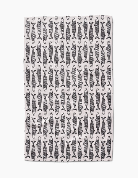 Geometry Fish Friends Tea Towel – The Bugs Ear