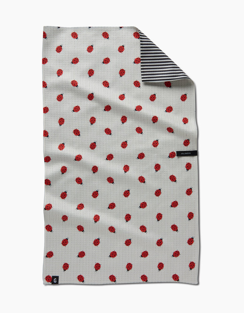 Geometry Lady Double Sided Tea Towel-Geometry Towel-The Bugs Ear