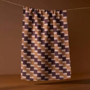 Geometry Mountain Song Tea Towel-Geometry Towel-The Bugs Ear