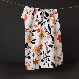 Geometry Spiced Florals Tea Towel-Geometry Towel-The Bugs Ear