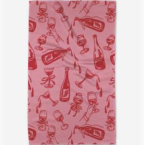 Geometry Wining and Dining Tea Towel-Geometry Towel-The Bugs Ear